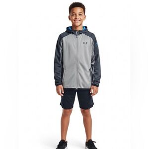 Under Armour Activewear Athletic Sporty Zippered Jacket Coat Hoodie Youth Boy XL